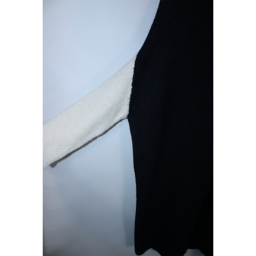 Ulla Johnson Women's Navy Blue White V-Neck Sweater Size Small - Picture 5 of 9